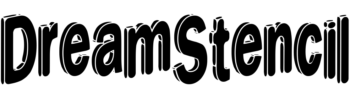 Font DreamStencil