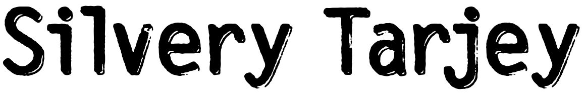 Font Silvery Tarjey
