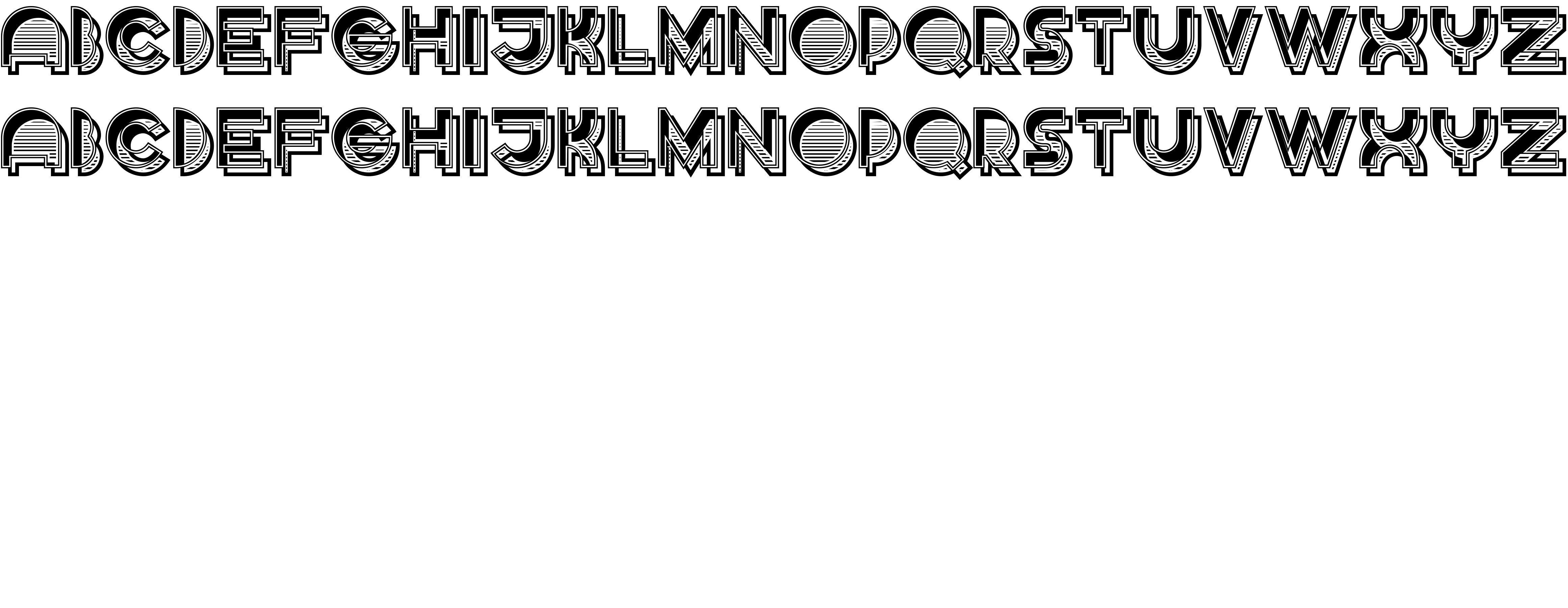 Preview font Shader
