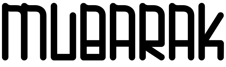 Font MUBARAK
