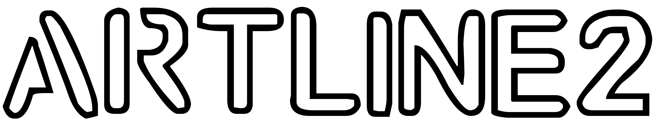 Font artline2