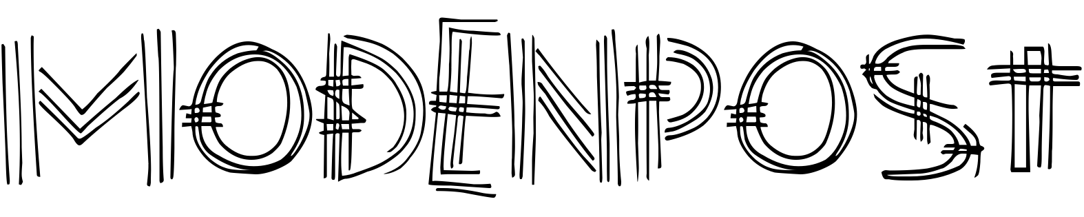 Font ModenPost