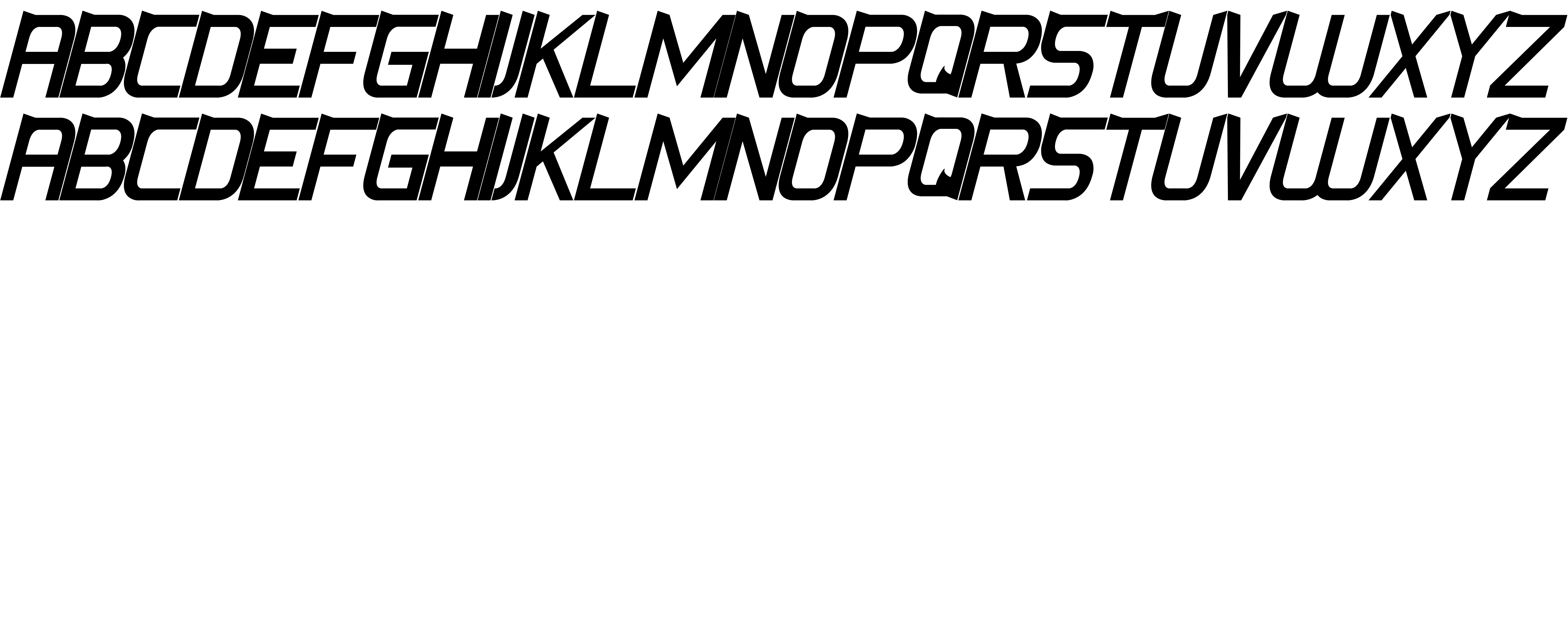 Preview font CS-Fox