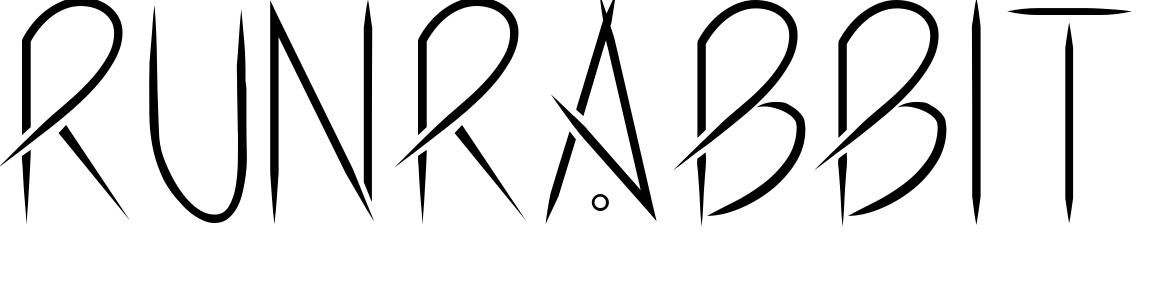 Font RUNRABBIT