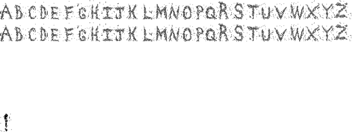 Font Chaos squares !