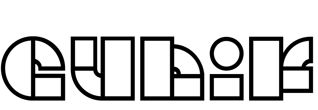 Font Cubik
