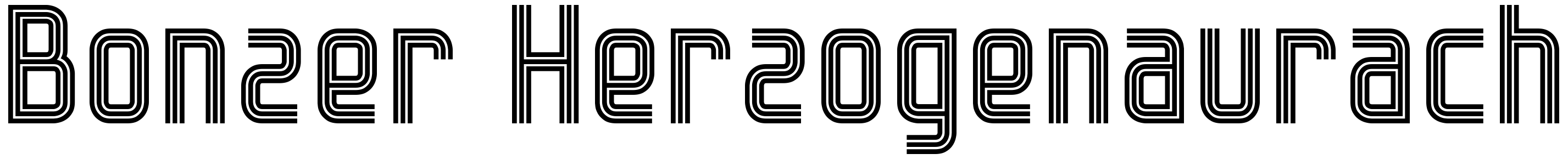 Font Bonzer Herzogenaurach
