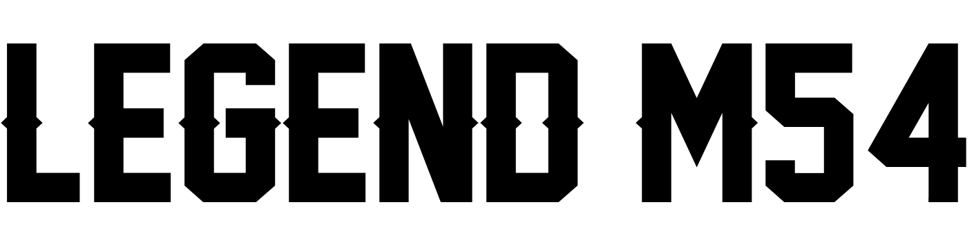 Font Legend M54