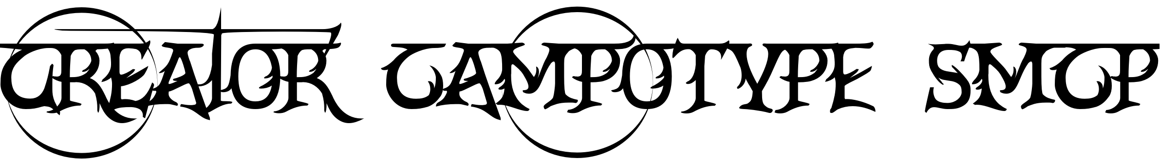 Font CrEAtoR cAmpoTYPe SmcP