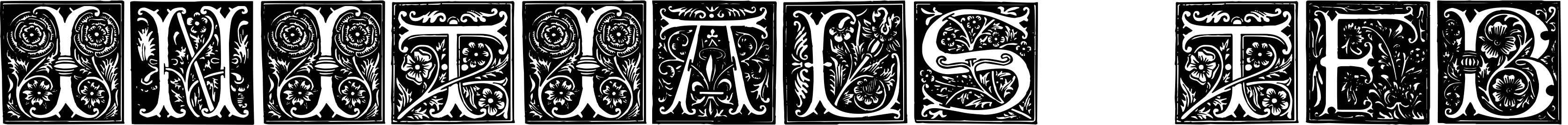Font Initials TFB