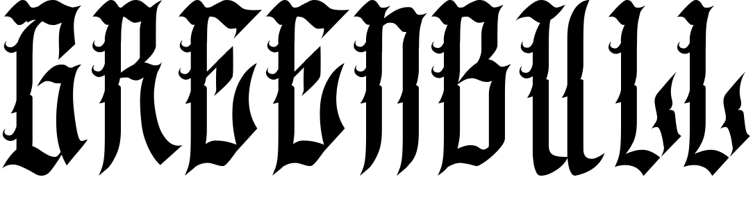 Font GREENBULL