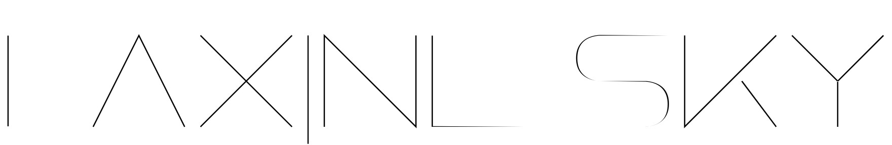 Font Faxine Sky
