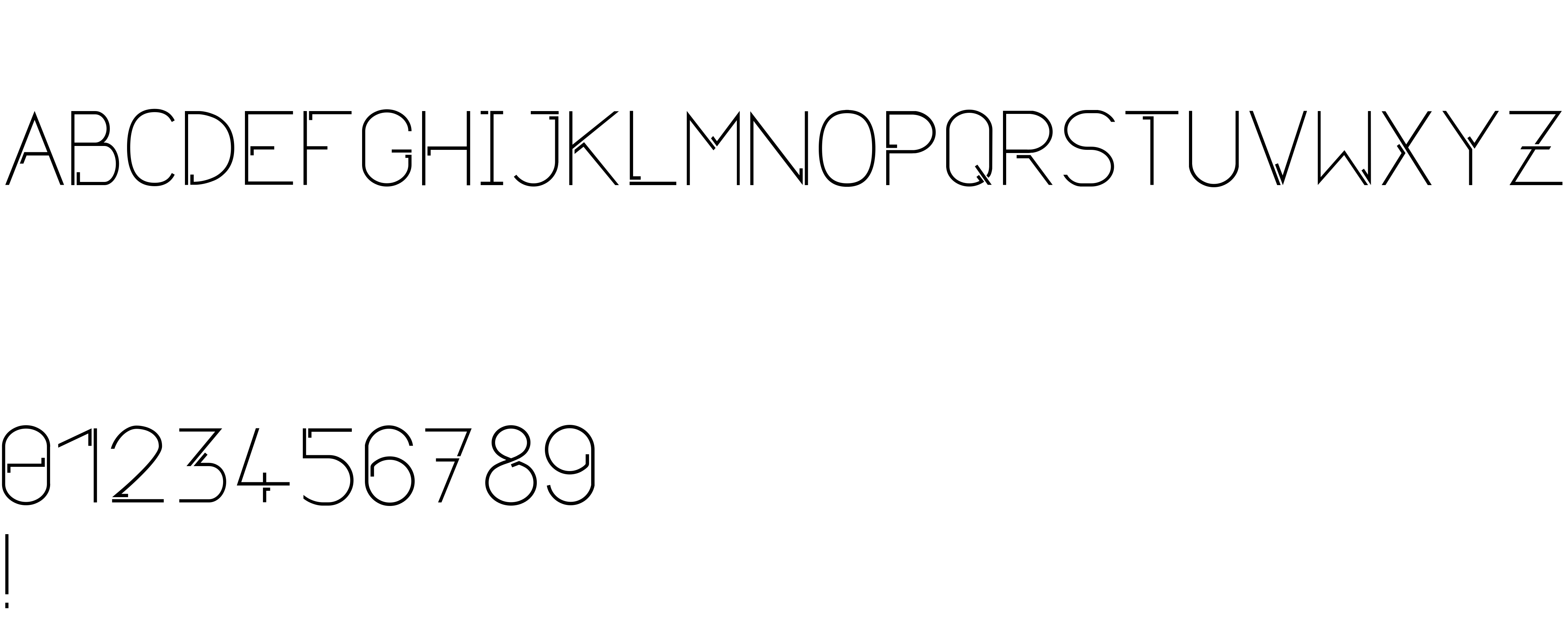 Preview font Neurotica Sans
