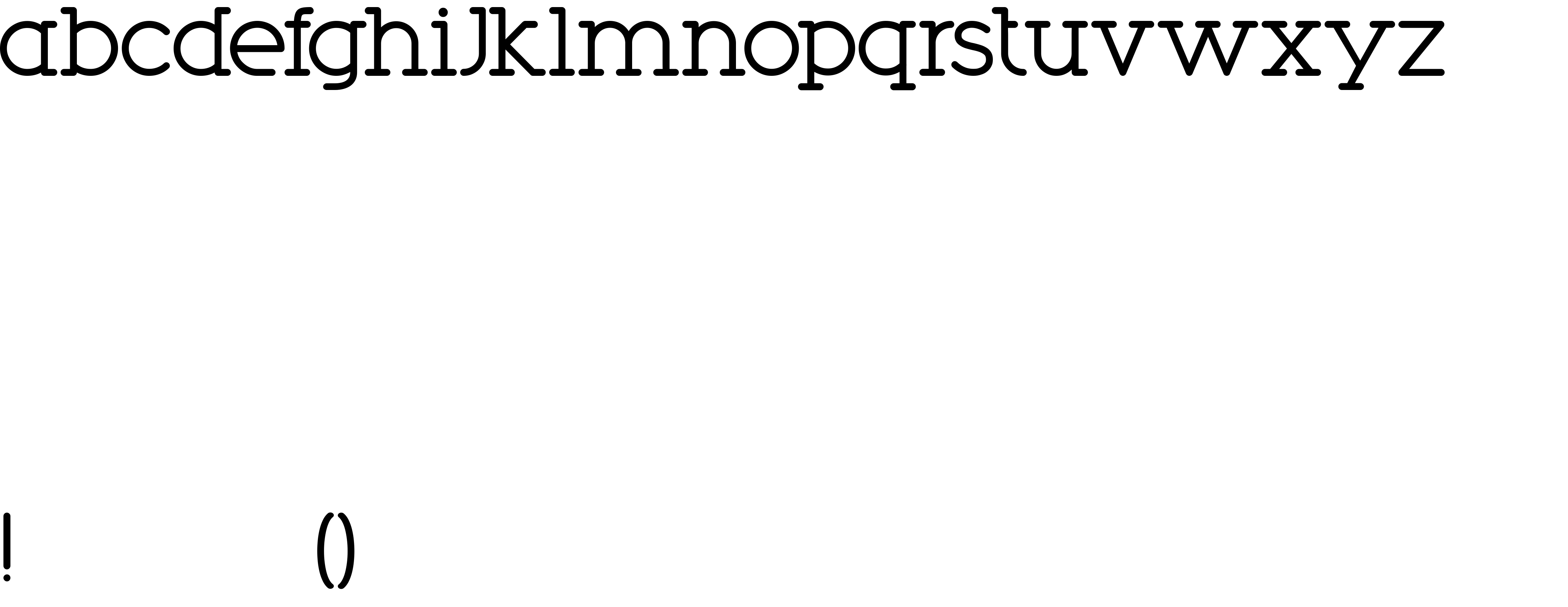 Preview font Phobo