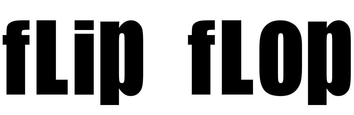 Font Flip Flop