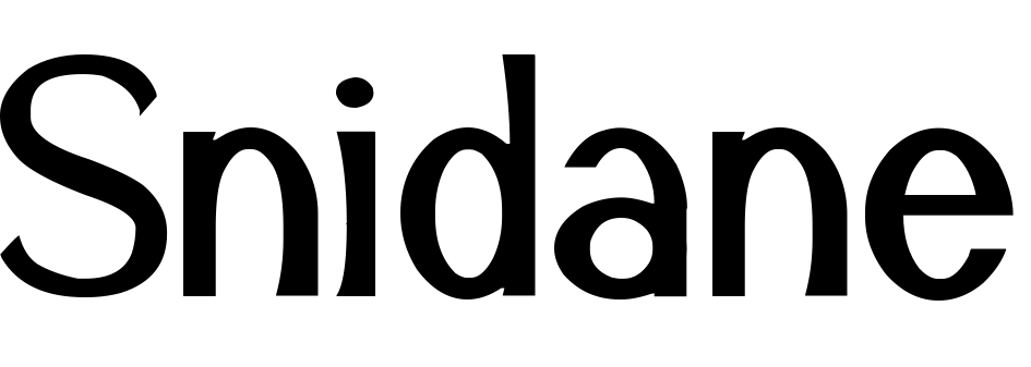 Font Snidane