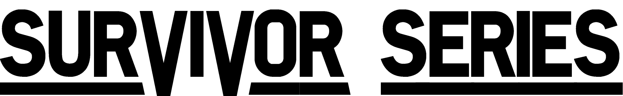Font SURVIVOR SERIES