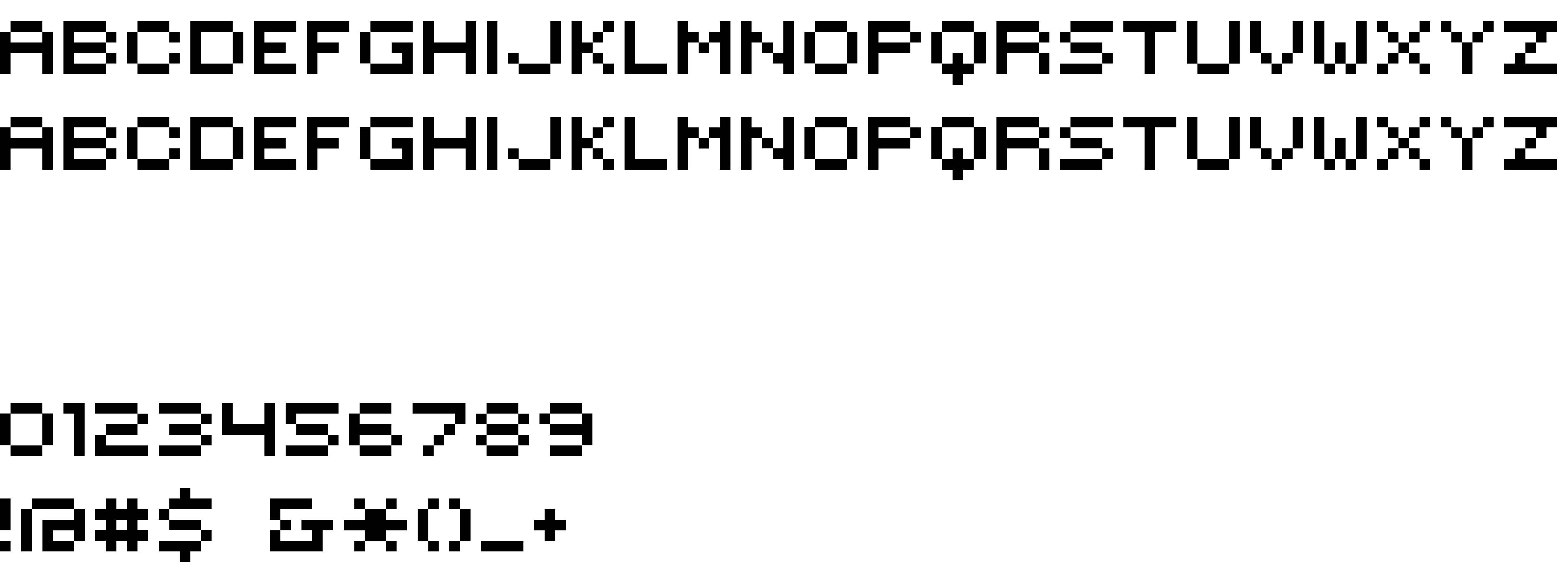 Preview font HILOGINCON