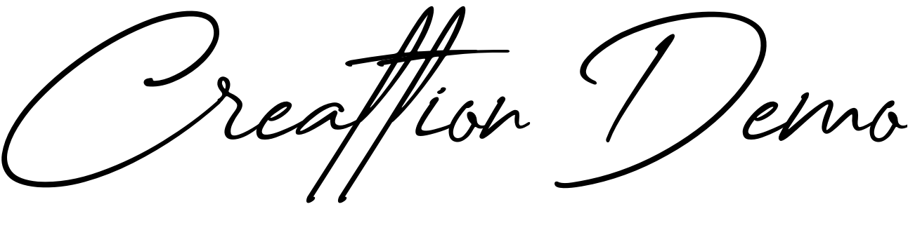 Font Creattion Demo