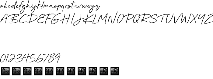 Font Beyond Infinity - Demo