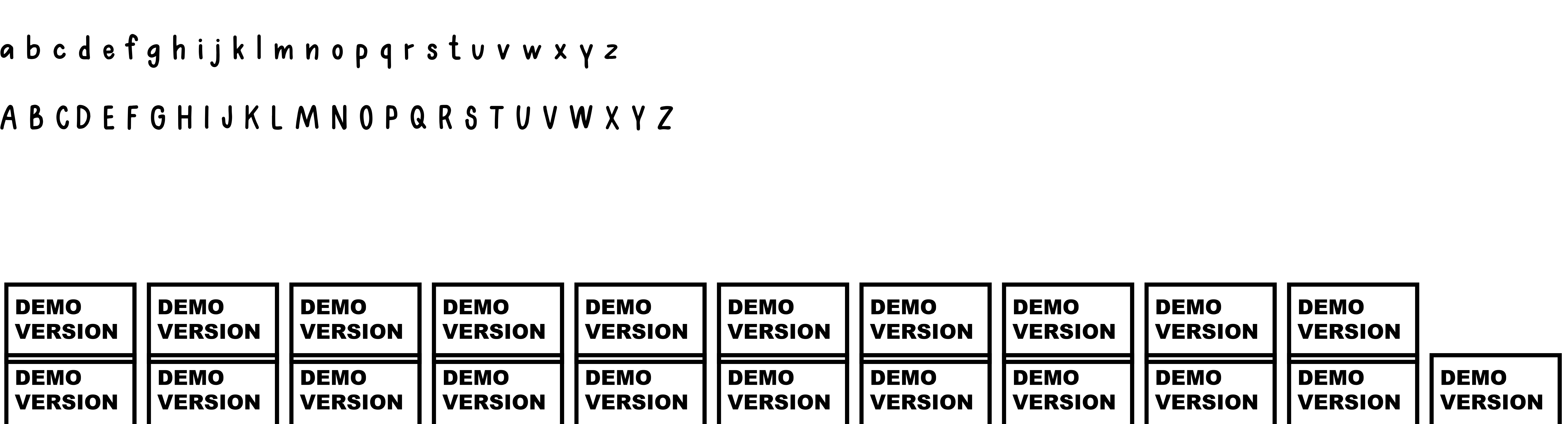 Preview font Better Together