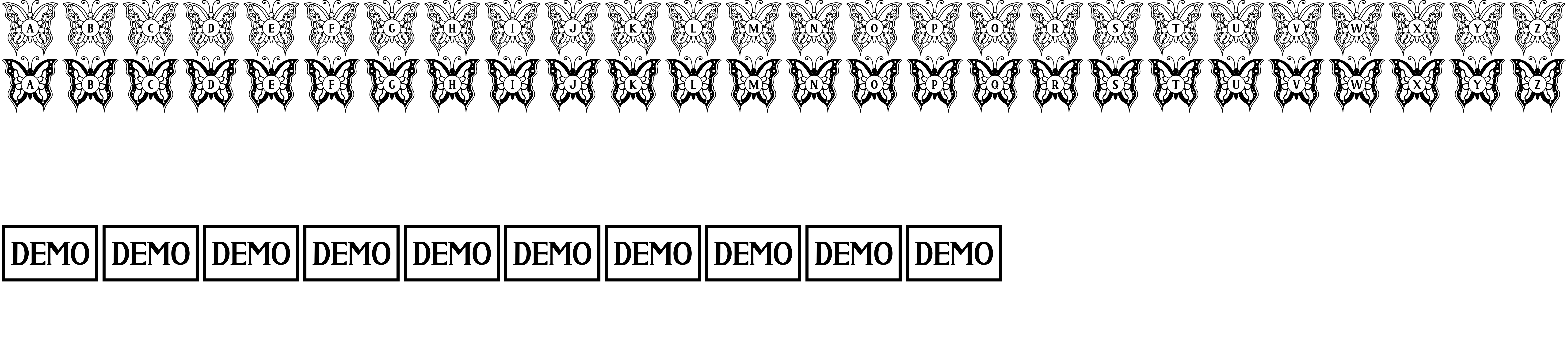 Preview font Merissa Monogram