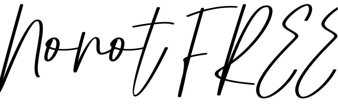 Font Nonot FREE