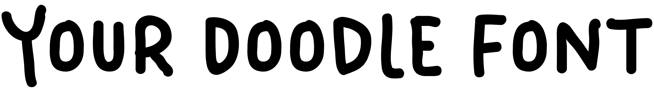Font Your Doodle Font