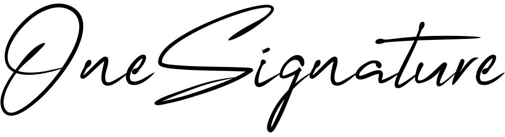 Font OneSignature