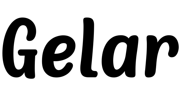 Font Gelar