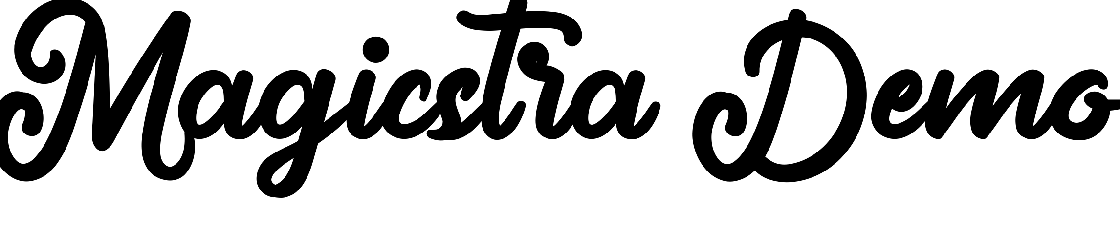 Font Magicstra Demo