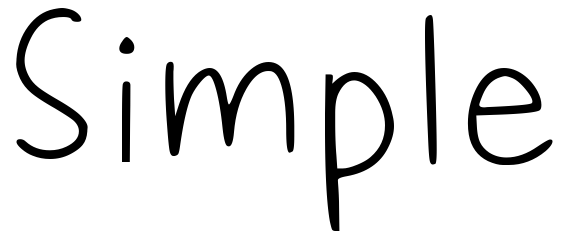 Font Simple
