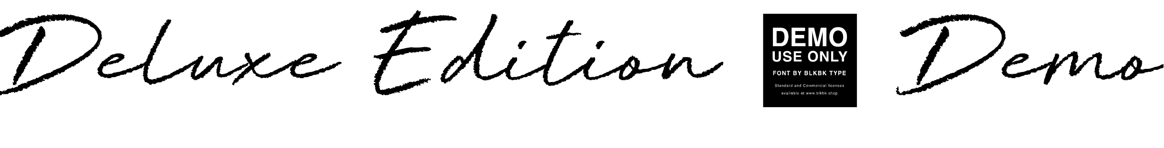Font Deluxe Edition - Demo