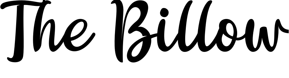 Font The Billow