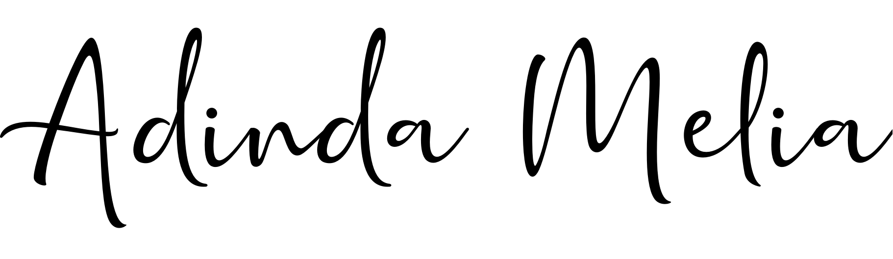 Font Adinda Melia