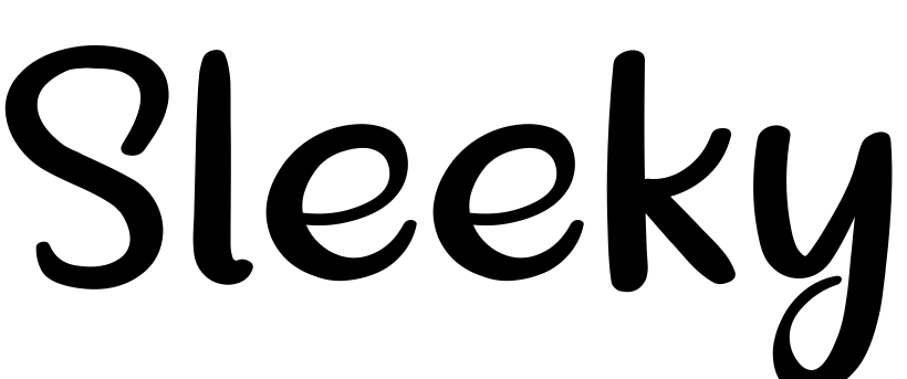Font Sleeky