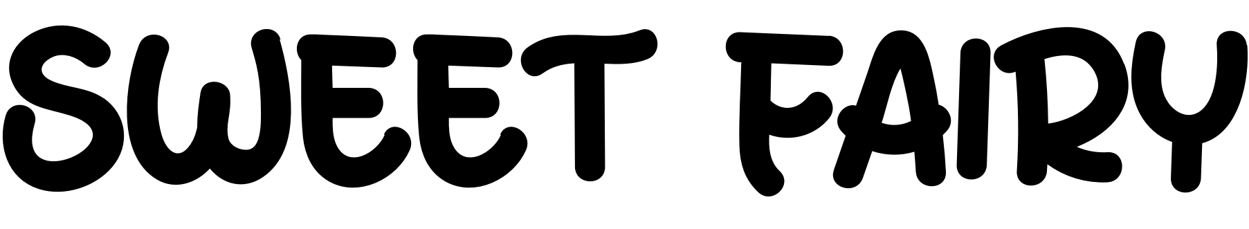 Font SWEET FAIRY