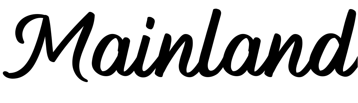Font Mainland