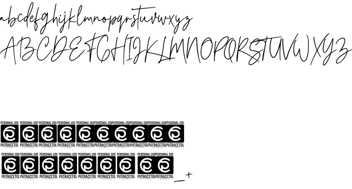 Font Florita Signature