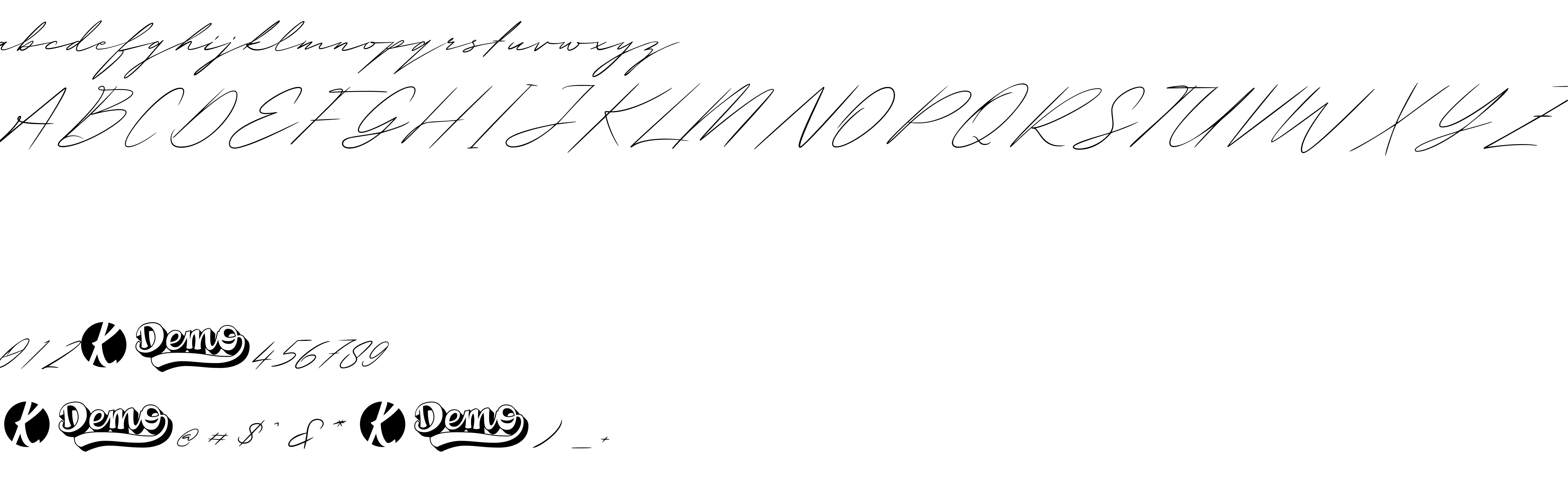 Preview font Wolvertton Signature