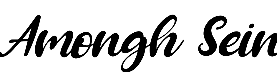 Font Amongh Sein