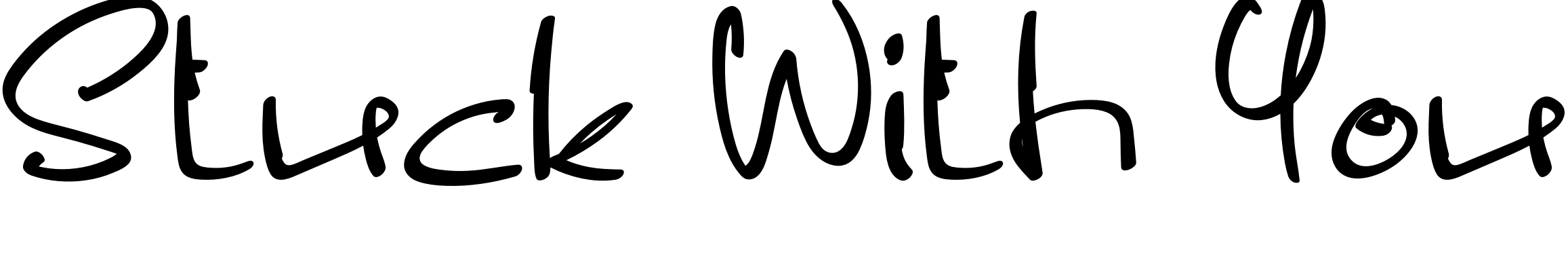 Font Stuck With You