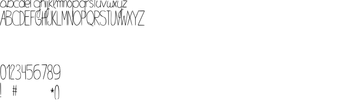 Font Bella K. Hopeless