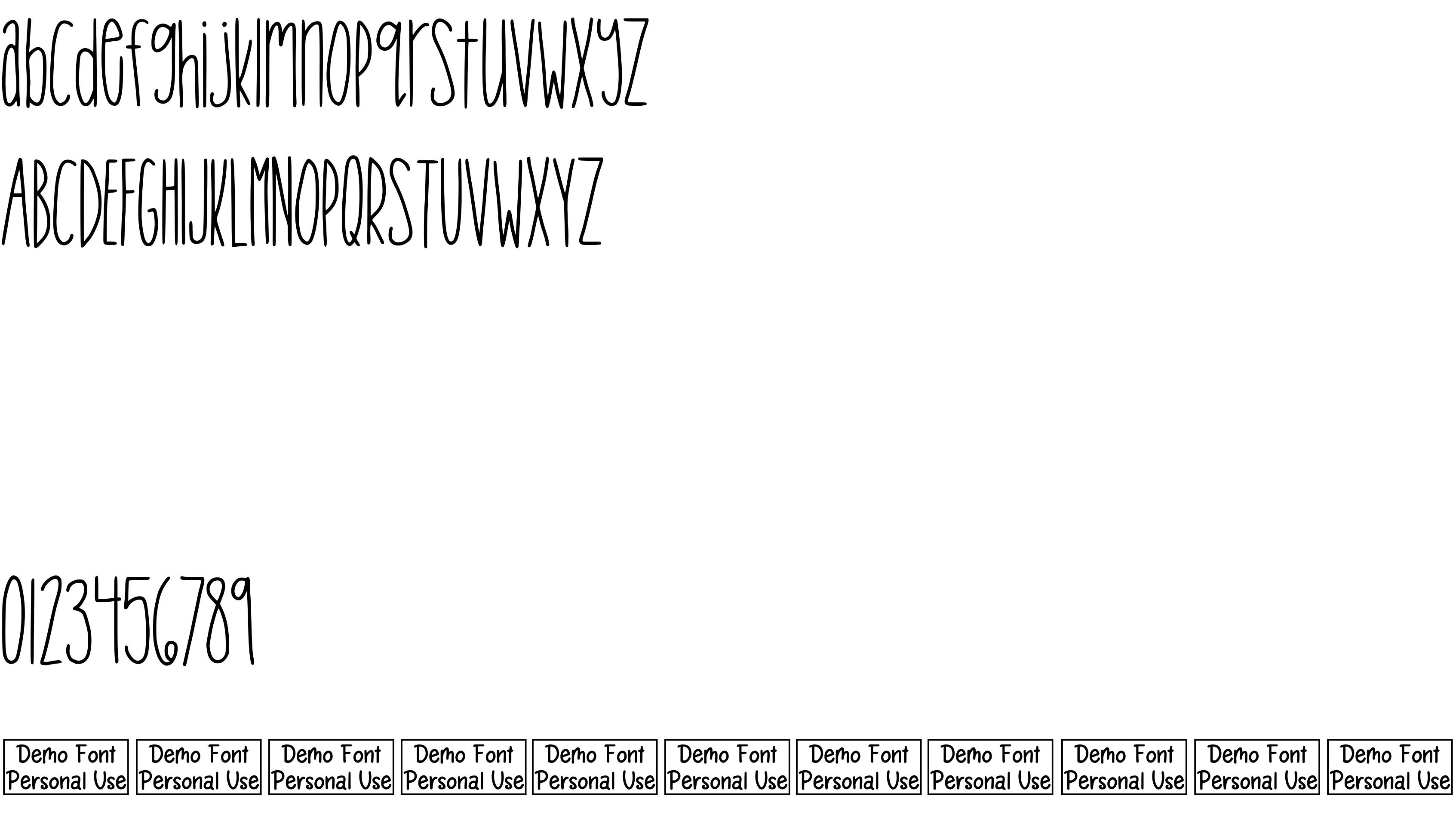 Preview font Tropical Trouble