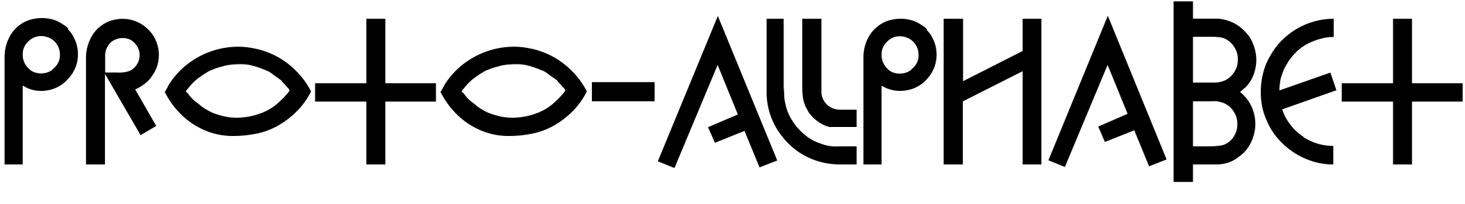 Font Proto-Alphabet