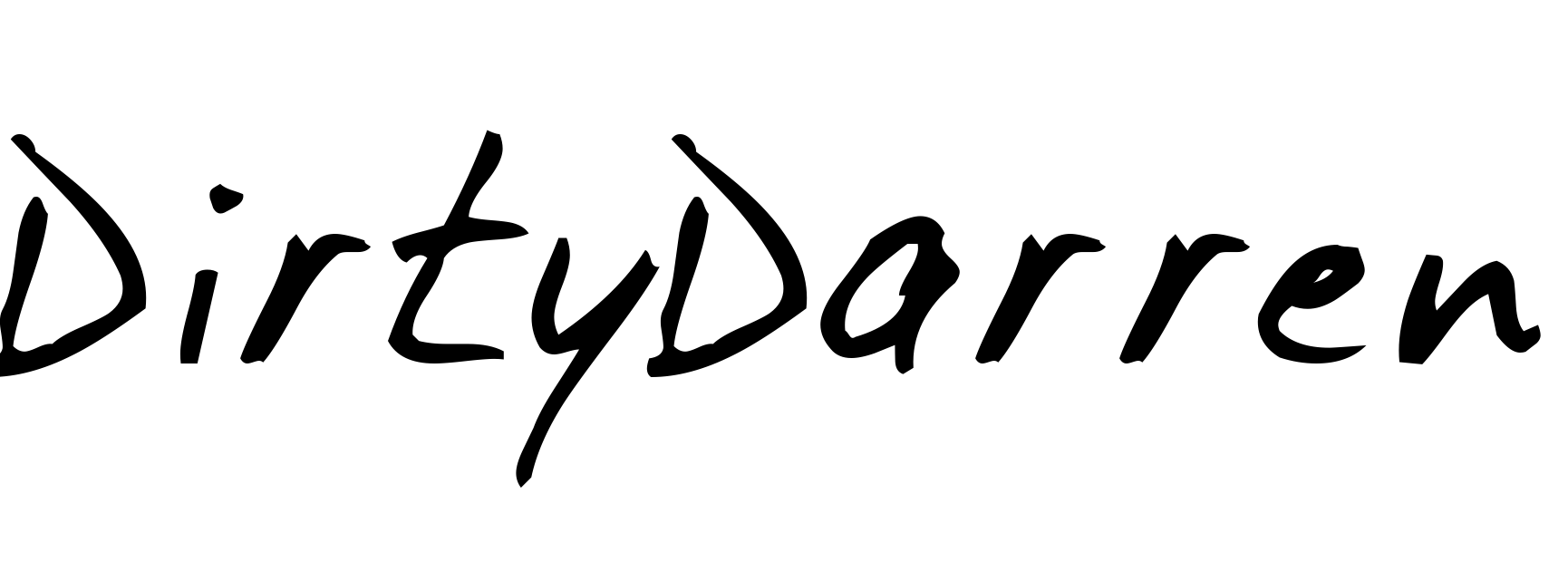 Font DirtyDarren