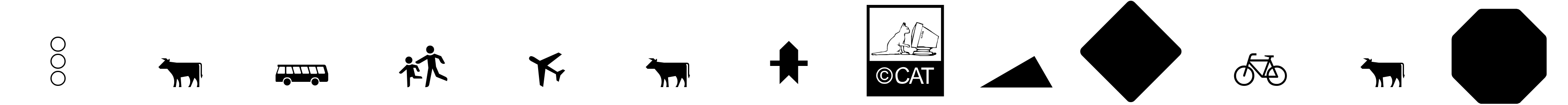 Font Zeichen Hundert