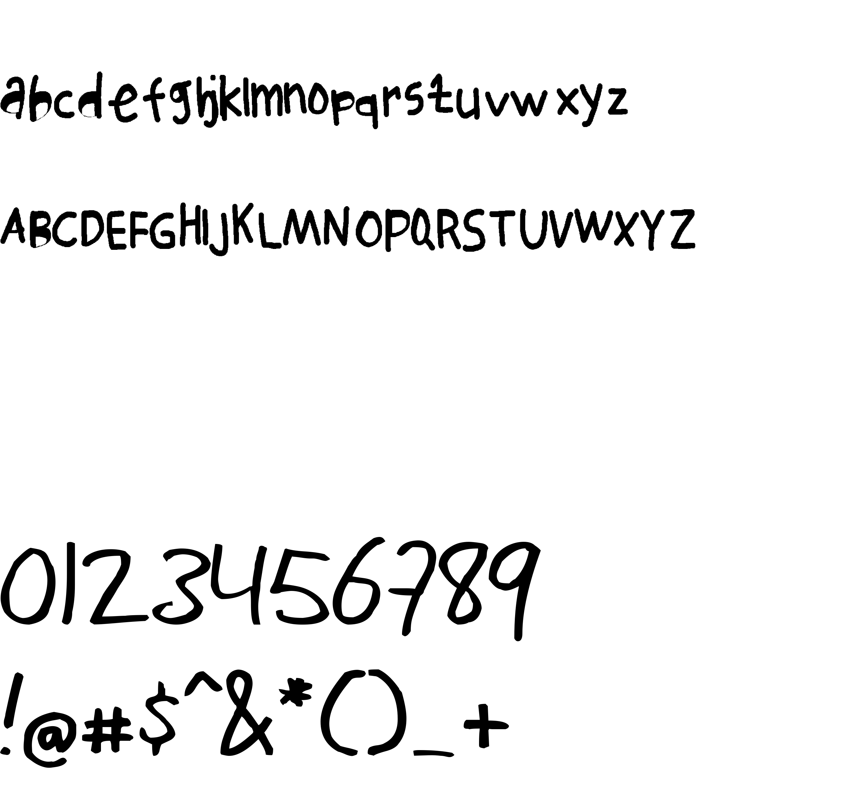 Preview font Default Doom