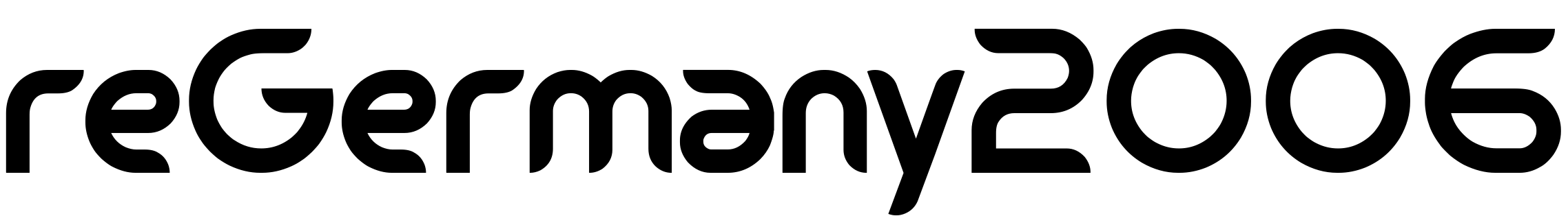 Font reGermany2006