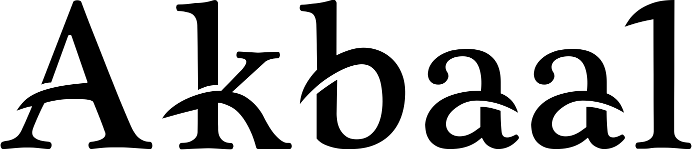 Font Akbaal